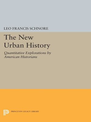 cover image of The New Urban History